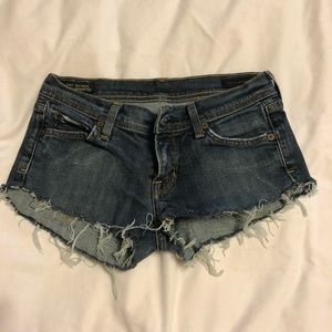 Citizens of Humanity cut off denim shorts